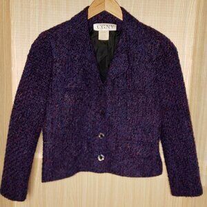 C.G.N.Y. Vintage Tweed Blazer Medium